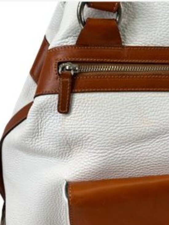 Cristian Large Leather Travel Tote – Made in Italy - Picture 4 of 8